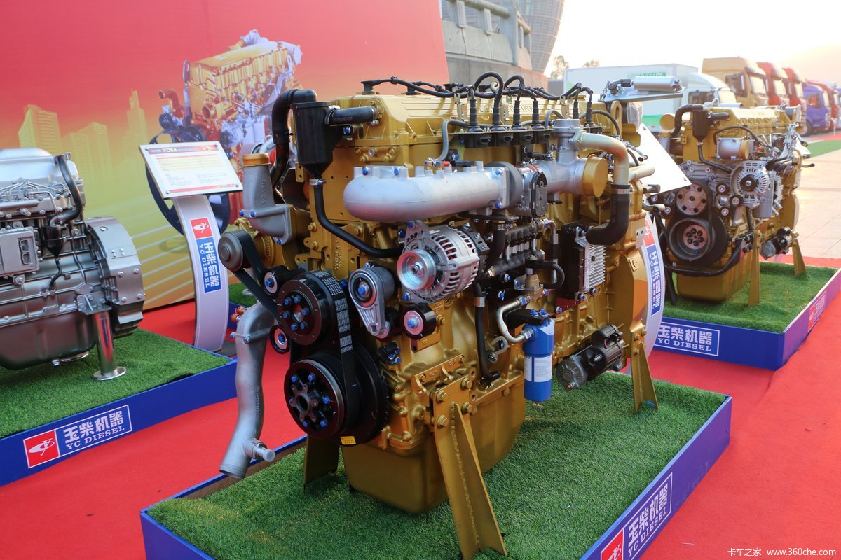 玉柴YC6K1342N-50 380马力 13L 国五 天然气发动机