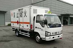 庆铃 五十铃600P 130马力 4X2 4.2米易燃液体厢式运输车(QL5040XRYA5HAJ)