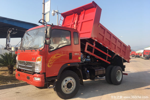 中国重汽 豪曼H3 116马力 4X2 3.6米自卸车(ZZ3048E17EB0)