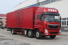 中国重汽 豪曼H5重卡 280马力 6X2 8.6米厢式载货车(ZZ5258XXYKC0EB0)