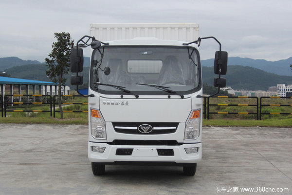 中国重汽 豪曼H3 129马力 4.2米单排厢式轻卡(ZZ5088XXYF17EB0)