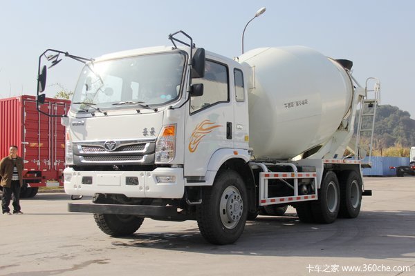 中国重汽 豪曼H3 210马力 6X4 5.77方混凝土搅拌车(ZZ5258GJBG47EB1)