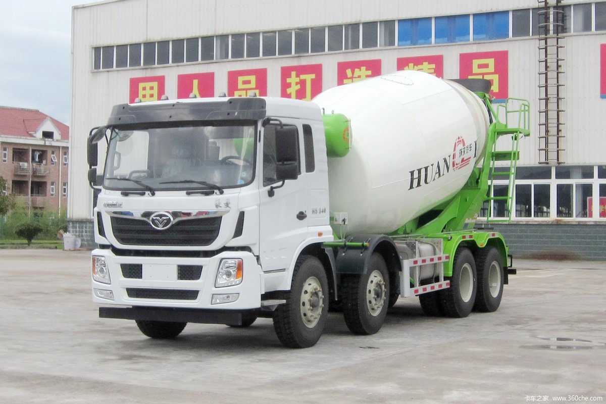 中国重汽 豪曼H5 340马力 8X4 7.99方混凝土搅拌车