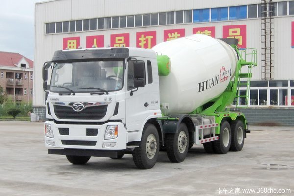 中国重汽 豪曼H5 340马力 8X4 7.99方混凝土搅拌车(ZZ5318GJBM60EB0)