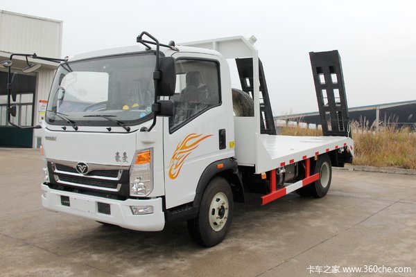 中国重汽 豪曼H3 低配版 129马力 4X2 平板运输车(ZZ5048TPBD17EB1)