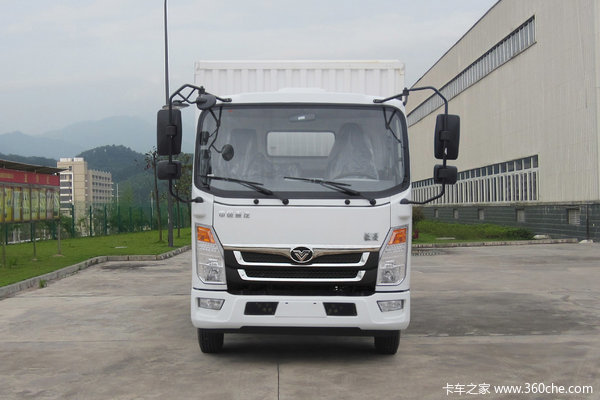 中国重汽 豪曼H3 154马力 4.2米单排厢式售货车(长泰7挡)(ZZ5048XSHD17EB1)