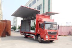 中国重汽 豪曼H5中卡 180马力 4X2 7.8米翼开启厢式载货车(ZZ5188XYKG10EB1)