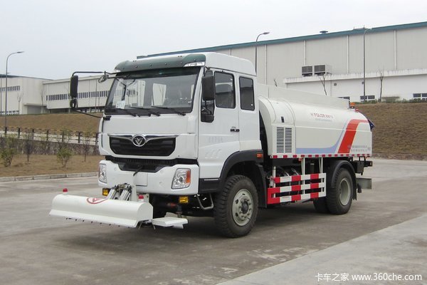 中国重汽 豪曼H5 210马力 清洗车(ZZ5168GQXG10EB0)