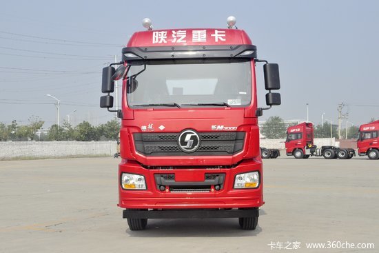 陕汽重卡德龙新m3000标柜版300马力4x2牵引车sx4180mb1b