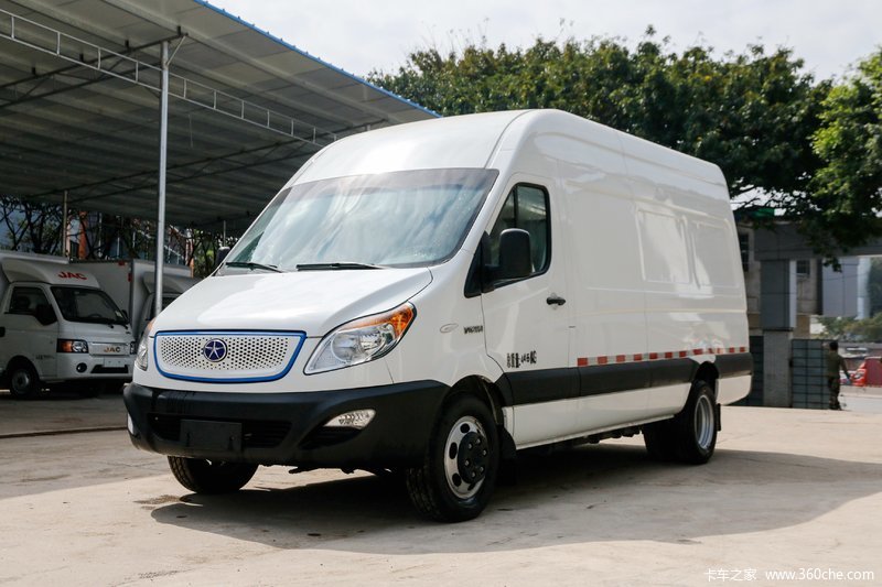 【图】江淮 帅铃i6 纯电动长轴距封闭厢式货车(hfc5049xxyev1h)_实拍