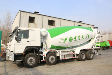 中国重汽 HOWO重卡 380马力 8X4 5.7方搅拌车(12档)(ZZ5317GJBN3667E1)