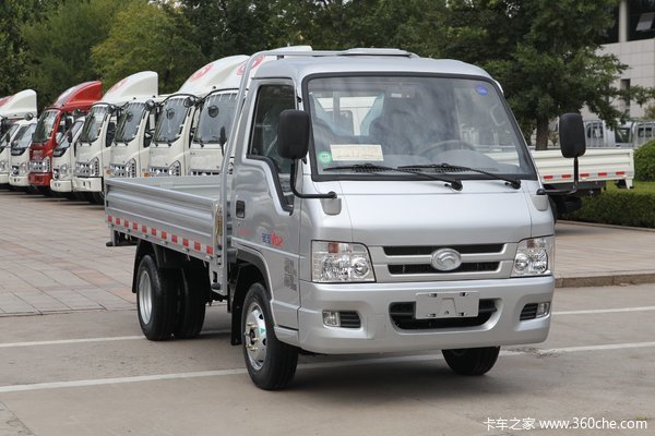 福田时代 驭菱VQ2 1.5L 112马力 汽油 2.93米单排栏板微卡(BJ1032V5PV3-GK)