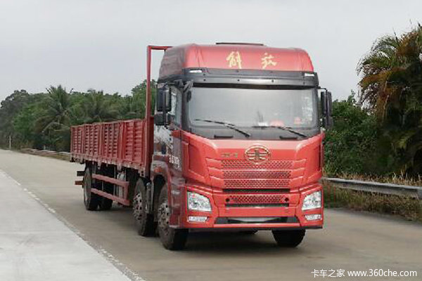 青岛解放 JH6重卡 320马力 6X2 9.5米栏板载货车(CA1250P26K1L7T3E5A80)