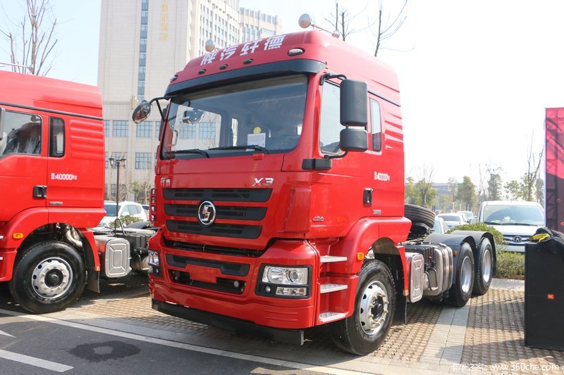 【图】陕汽商用车 轩德x3 轻量化版 480马力 6x4 牵引车(sx4250x3l)