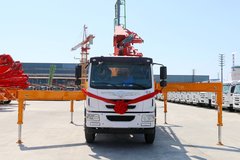 青岛解放 龙V 220马力 4X2 混凝土泵车(海隆吉特牌)(ZHL5200THB)