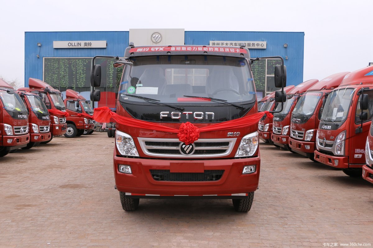 【图】福田 奥铃ctx中卡 156马力 4x2 6.