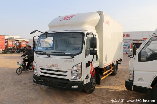 江铃 凯运升级版 116马力 4.07米单排厢式轻卡(JX5042CCYXGA2)