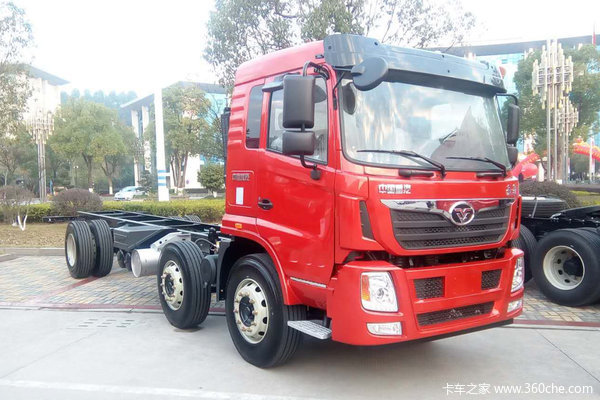 中国重汽 豪曼H5中卡 270马力 6X2 5.6米栏板载货车(国六)(ZZ1248KC0FB1)