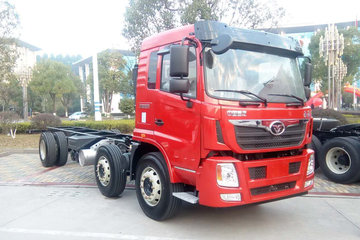 中国重汽 豪曼H5重卡 280马力 6X2 7.8米栏板载货车底盘(ZZ1258KC0EB1)