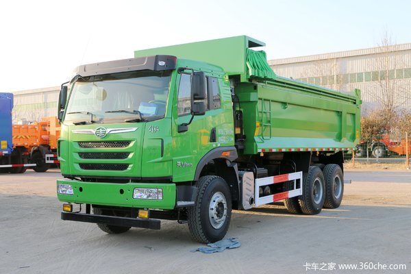 青岛解放 天V重卡 350马力 6X4 6.2米自卸车(CA3251P2K2L4T1E5A80-2)