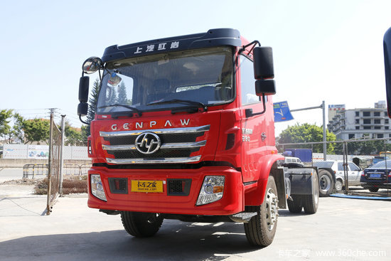 上汽红岩杰豹重卡280马力4x2牵引车cq4186amdg401报价