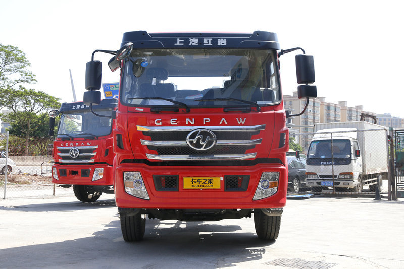 【图】上汽红岩 杰豹重卡 280马力 4x2港口牵引车(cq4186amdg401)