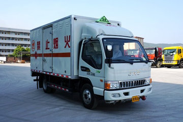 江淮 骏铃E5 130马力 4X2 4.165米易燃气体厢式运输车(韶液牌)(SGQ5070XRQJG5)