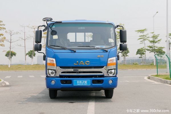 江淮 新帅铃H470 风尚版 154马力 6.2米排半栏板载货车(HFC1140P71K1D4V)