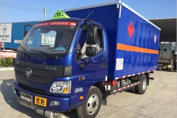 福田 欧马可3系 118马力 4X2 4.2米厢式气瓶运输车(BJ5049XRQ-A2)