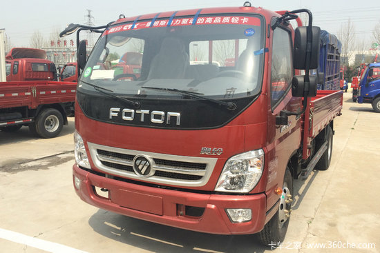 福田 奥铃CTX 131马力 4X2 4.23米单排栏板轻卡(BJ1049V9JEA-FE)
