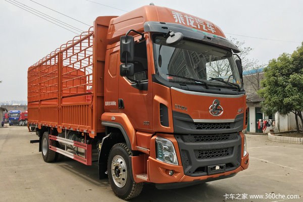 东风柳汽 乘龙H5中卡 220马力 6X2 7.8米仓栅式载货车(LZ5251CCYM3CB)