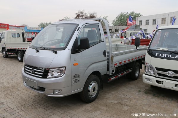 福田 时代k1 68马力 3.34米单排栏板轻卡(速比4.