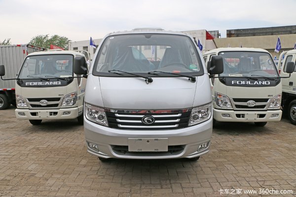 福田 时代k1 68马力 3.34米单排栏板轻卡(速比4.