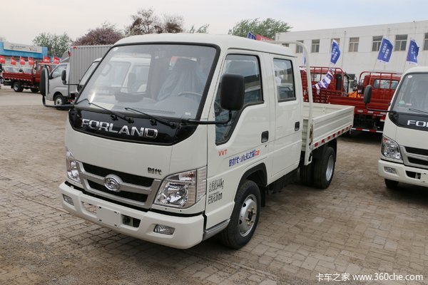 福田时代 小卡之星Q2 1.5L 114马力 汽油/CNG 3.05米双排栏板微卡(BJ1032V5AL5-N5)
