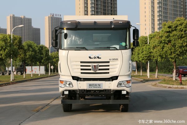 联合卡车 U350重卡 350马力 8X4 7.6米自卸车(QCC3312D656-2)