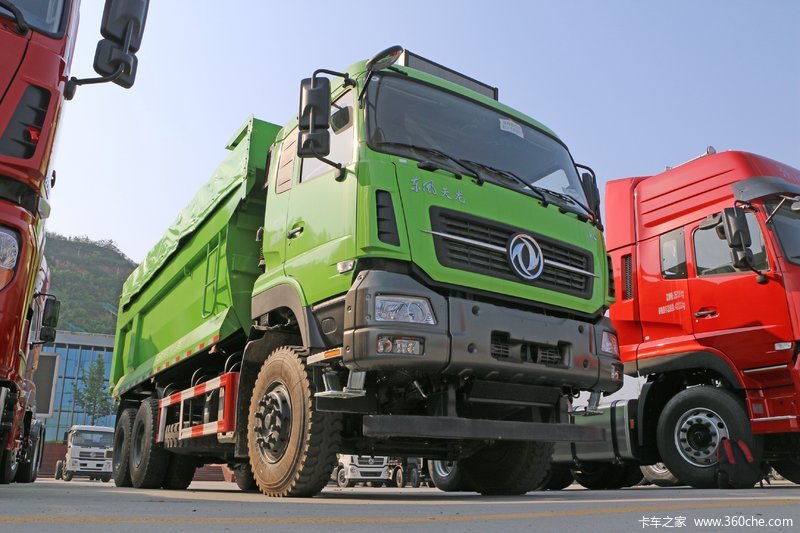 【图】东风商用车 天龙kc重卡 385马力 6x4 6米自卸车(dfh3250a8)