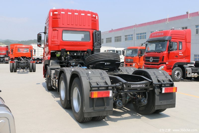 【图】东风商用车 天龙重卡 2018款轻赢版 420马力 6x4牵引车(dfh4250
