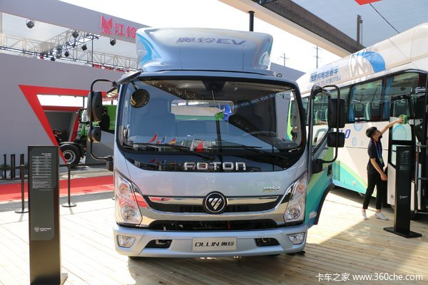 福田 奥铃EV 4.5T 4.14米单排纯电动厢式轻卡(BJ5045XXYEV2)105.37kWh