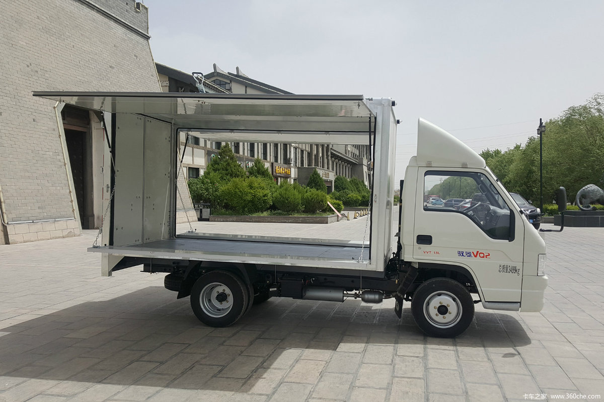3米单排翼开启厢式微卡(bj5032xyk-fb)_实拍图片_598662_卡车之家