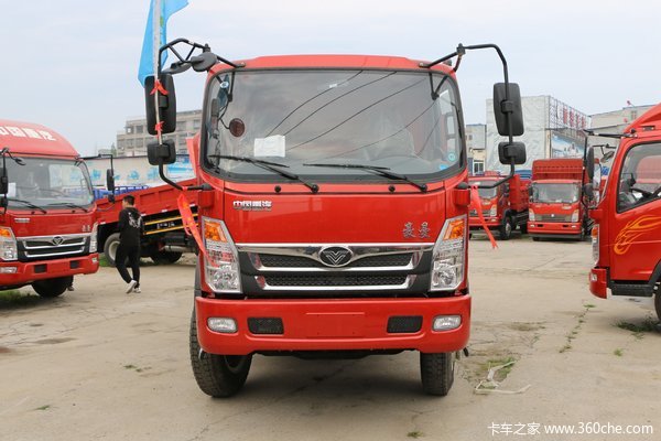 中国重汽 豪曼H3 工程型 140马力 4X4 3.85米越野自卸车(ZZ2048F27EB1)