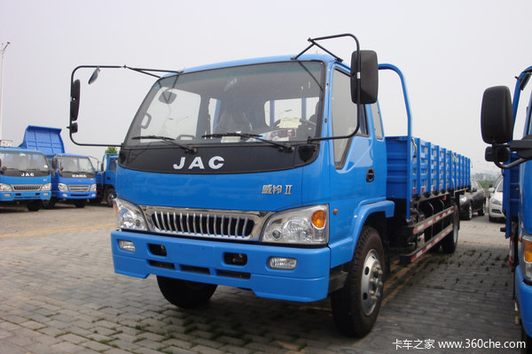江淮 威铃 150马力 4X2 6.2米单排栏板载货车(HFC1082KD)