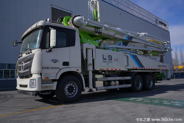 福田 雷萨L9 400马力 6X4 50米混凝土泵车(欧曼GTL底盘)