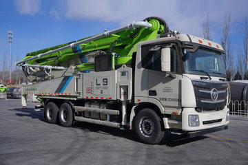 福田 雷萨l9 400马力 6x4 50米混凝土泵车(欧曼gtl底盘) 卡车图片