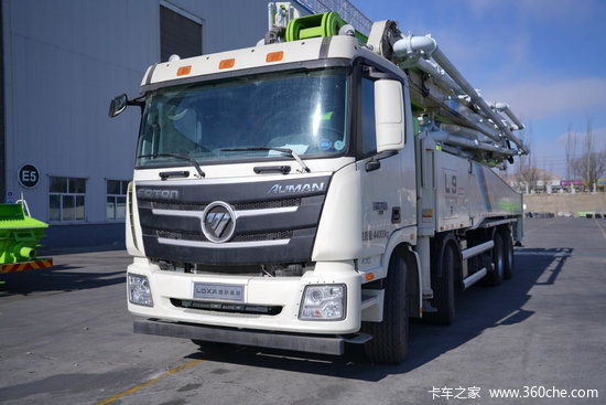 福田 雷萨l9 430马力 8x4 58米混凝土泵车(欧曼gtl底盘)