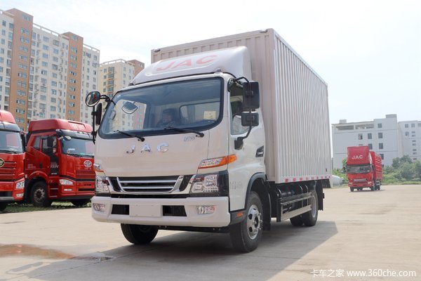 江淮 骏铃V6 120马力 4.15米单排售货车(6挡)(HFC5043XSHP91K1C2V)