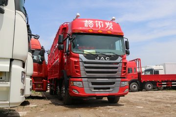 江淮 格尔发K3X重卡 240马力 6X2 9.5米仓栅式载货车(HFC5251CCYP2K3D54S1V) 卡车图片