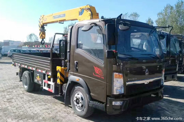 中国重汽HOWO 悍将 143马力 4X2 随吊车(铁运牌)(MQ5040JSQZ5)