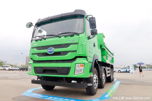 比亚迪T10 31T 8X4 5.6米纯电动自卸车(BYD3310EH9BEV2)(宽2.3米)435.2kWh