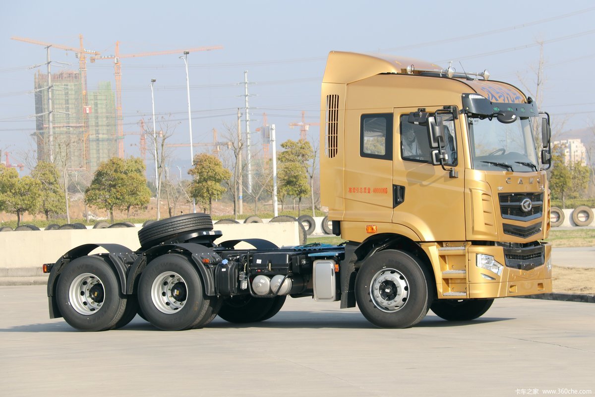 汉马h7重卡 460马力 6x4牵引车(hn4250h46c4m5)_实拍图片_604408_卡车