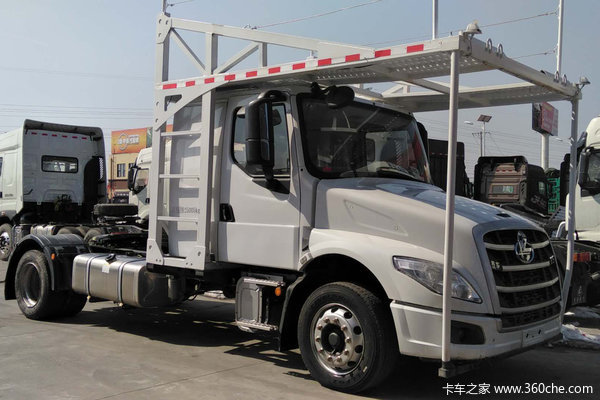 东风柳汽 乘龙T5重卡 270马力 4X2车辆运输长头牵引车(LZ5180TBQT5AB)